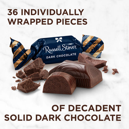 Russell Stover Chocolates Dark Chocolate Mint Patties Favorites, 6 oz. Bag