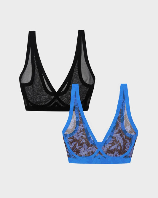Eby Bra 2 Bra Bundle - Sienna and Black