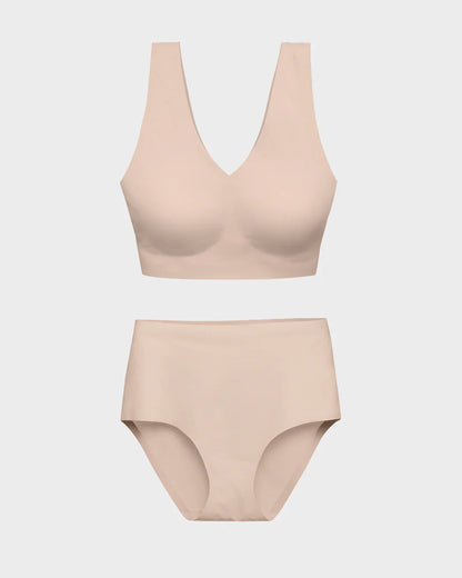 Eby Bra Bra & Panty Set - Evening Sand