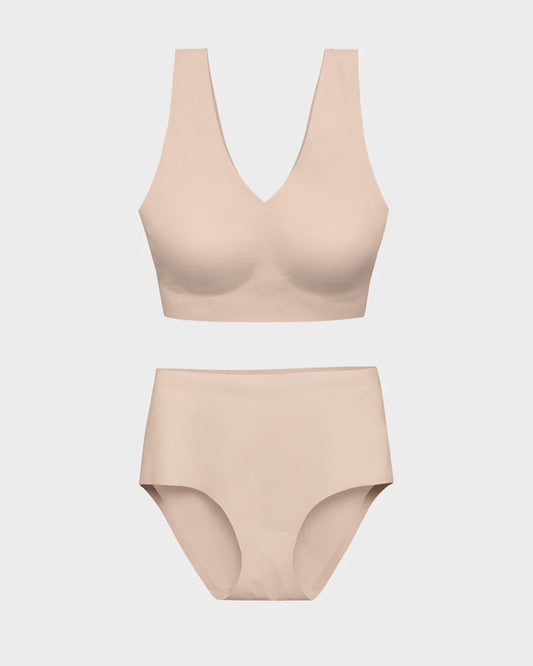 Eby Bra Bra & Panty Set - Evening Sand