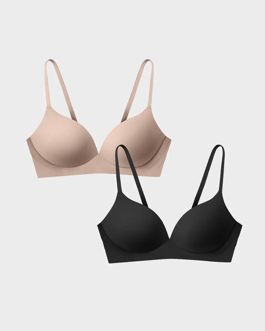 Eby Bra 2 Bra Bundle - Nude and Black